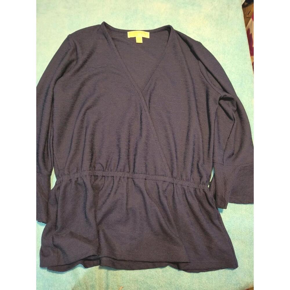 Michael Kors Women's Purple Blouse Size Medium